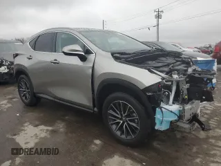 2025 Lexus NX with VIN 2T2GDCAZ0SC020464, listed as a Copart auction lot 85345254 with 8,260 mi miles and Salvage Title. Bid and sale history available at carsss.com. Image 4.