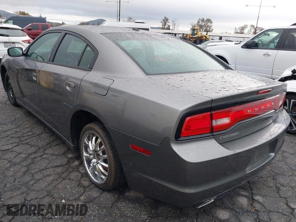 2012 Dodge Charger SXT with VIN 2C3CDXHG1CH278891, listed as a IAAI auction lot 38667338 with 114,099 mi miles. Bid and sale history available at carsss.com. Image 3.