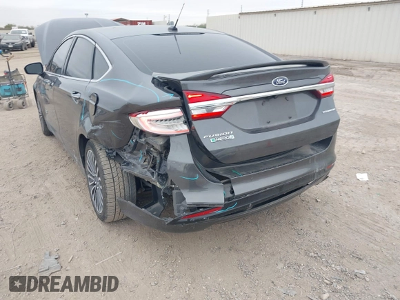 2017 Ford Fusion Titanium with VIN 3FA6P0SU8HR104727, listed as a IAAI auction lot 41242482 with 83,021 mi miles and . Bid and sale history available at DreamBid. Image 6.
