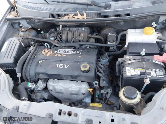 2008 Chevrolet Aveo LS with VIN KL1TD56678B252877, listed as a IAAI auction lot 41755364 with NaN miles. Bid and sale history available at carsss.com. Image 10.