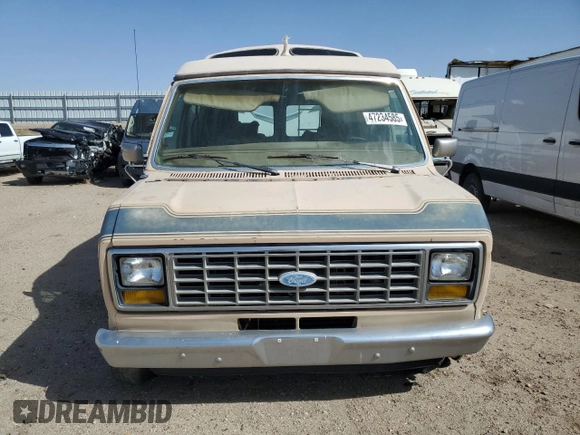 1986 Ford Econoline Cargo with VIN 1FDDE14N6GHB87105, listed as a Copart auction lot 47234585 with 41,020 mi miles and Clean Title. Bid and sale history available at DreamBid. Image 5.