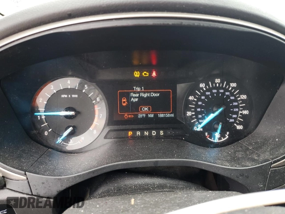 2014 Ford Fusion SE with VIN 3FA6P0H97ER358556, listed as a Copart auction lot 46157485 with 188,158 mi miles and Salvage Title. Bid and sale history available at carsss.com. Image 9.
