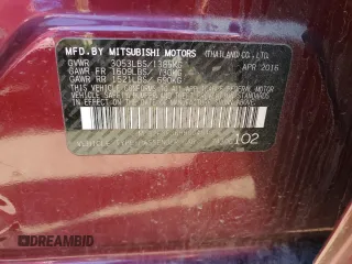 2017 Mitsubishi Mirage G4 ES with VIN ML32F3FJ6HH004840, listed as a Copart auction lot 48561124 with 42,150 mi miles. Bid and sale history available at carsss.com. Image 12.