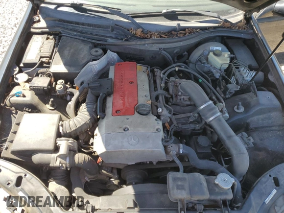 1999 Mercedes-Benz SLK-Class with VIN WDBKK47F8XF124253, listed as a Copart auction lot 70414014 with 0 mi miles and Salvage Title. Bid and sale history available at carsss.com. Image 12.