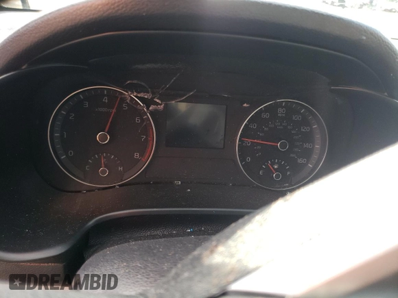 2021 Kia Forte LXS with VIN 3KPF24AD7ME354379, listed as a Copart auction lot 57523025 with Not provided miles and Salvage title. Bid and sale history available at DreamBid. Image 9.
