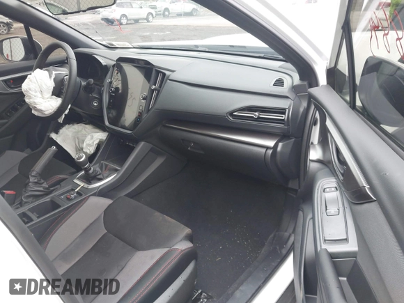 2024 Subaru WRX with VIN JF1VBAB64R9819602, listed as a IAAI auction lot 41928895 with 1,832 mi miles and . Bid and sale history available at DreamBid. Image 5.