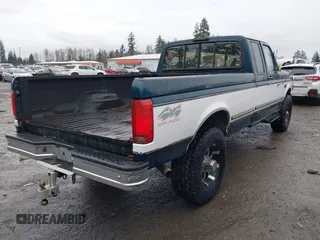1996 Ford F-250 with VIN 1FTHX26G3TEA37596, listed as a IAAI auction lot 41224366 with 98,068 mi miles and . Bid and sale history available at DreamBid. Image 4.