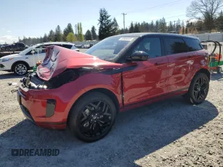 2020 Land Rover Range Rover Evoque S with VIN SALZJ2FX7LH116220, listed as a Copart auction lot 53868555 with 19,072 mi miles and Salvage Title. Bid and sale history available at DreamBid. Image 1.