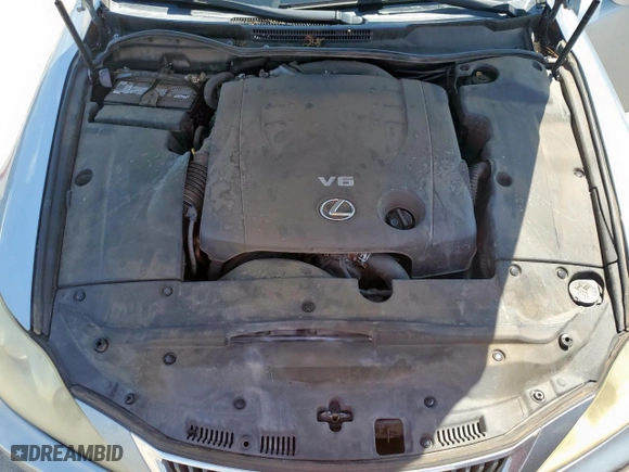 2010 Lexus IS 250 with VIN JTHBF5C23A5122498, listed as a Copart auction lot 53990405 with 190,839 mi miles and Salvage Title. Bid and sale history available at carsss.com. Image 11.