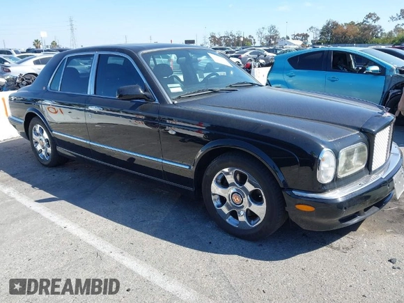 2001 Bentley Arnage with VIN SCBLC31E11CX06297, listed as a IAAI auction lot 41980275 with 63,510 mi miles and . Bid and sale history available at DreamBid. Image 1.