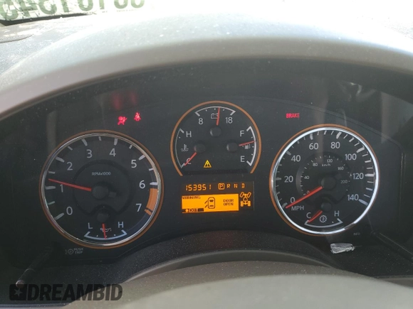 2013 Nissan Titan SL with VIN 1N6BA0ECXDN304659, listed as a Copart auction lot 50101345 with 153,951 mi miles and Clean Title. Bid and sale history available at DreamBid. Image 9.