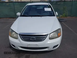 2009 Kia Spectra EX with VIN KNAFE221795630995, listed as a IAAI auction lot 41928252 with 126,694 mi miles. Bid and sale history available at carsss.com. Image 6.