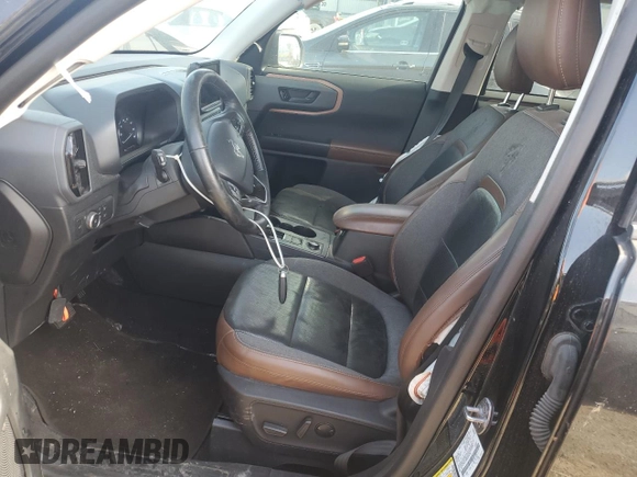 2021 Ford Bronco Sport Outer Banks with VIN 3FMCR9C66MRA59546, listed as a Copart auction lot 54226735 with 81,369 mi miles and Salvage title. Bid and sale history available at DreamBid. Image 7.