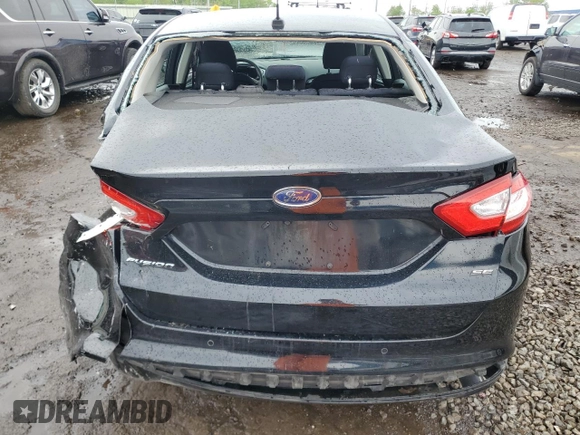2016 Ford Fusion SE with VIN 1FA6P0H77G5117794, listed as a Copart auction lot 56984955 with 76,232 mi miles and Clean title. Bid and sale history available at DreamBid. Image 6.