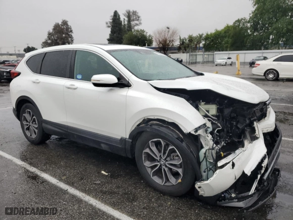 2020 Honda CR-V EX with VIN 7FARW1H51LE000529, listed as a Copart auction lot 47983735 with 71,507 mi miles and Salvage Title. Bid and sale history available at carsss.com. Image 4.