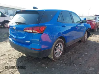 2024 Chevrolet Equinox LS with VIN 3GNAXHEG8RL149722, listed as a IAAI auction lot 41774500 with 81,070 mi miles and . Bid and sale history available at DreamBid. Image 4.