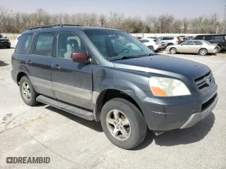 2004 Honda Pilot LX with VIN 2HKYF18174H510665, listed as a Copart auction lot 49353745 with 225,718 mi miles and Clean Title. Bid and sale history available at carsss.com. Image 4.
