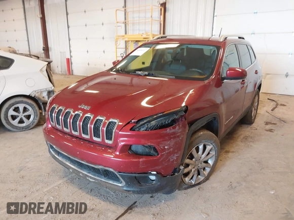 2014 Jeep Cherokee Limited z VIN 1C4PJMDB5EW237604, wystawiony jako IAAI lot #41694117 z przebiegiem 95 959 mil mil oraz . Historia ofert i sprzedaży dostępna na DreamBid. Obrazek 6.