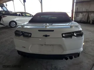 2023 Chevrolet Camaro 2LT with VIN 1G1FD3DS9P0155077, listed as a Copart auction lot 52565225 with 23,974 mi miles and Salvage Title. Bid and sale history available at carsss.com. Image 6.