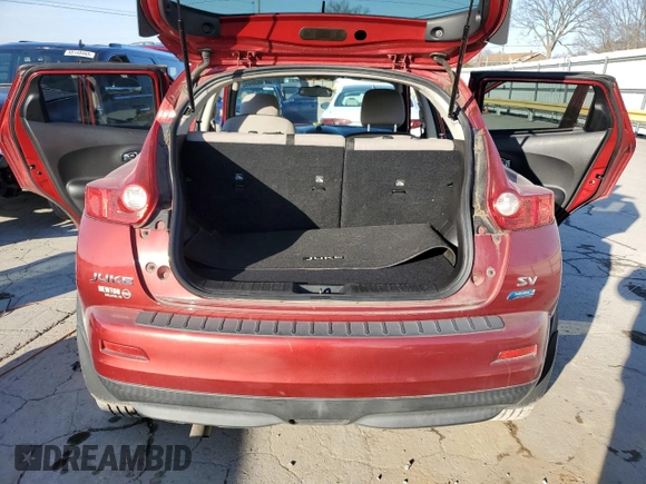 2014 Nissan Juke Nismo with VIN JN8AF5MR9ET357986, listed as a Copart auction lot 87523265 with Not Provided miles and Salvage Title. Bid and sale history available at DreamBid. Image 13.