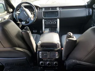 2015 Land Rover Range Rover Supercharged with VIN SALGS2TF9FA236260, listed as a Copart auction lot 53056205 with 112,231 mi miles and Salvage title. Bid and sale history available at DreamBid. Image 8.