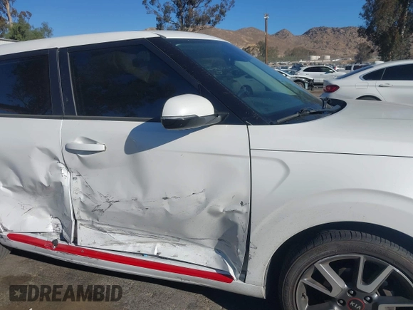 2021 Kia Soul GT-Line with VIN KNDJ63AU8M7745713, listed as a IAAI auction lot 41403799 with 87,562 mi miles and . Bid and sale history available at DreamBid. Image 6.