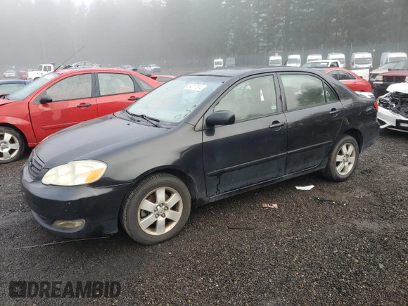 2005 Toyota Corolla CE with VIN 1NXBR30E75Z463700, listed as a Copart auction lot 84317814 with 210,910 mi miles and Clean Title. Bid and sale history available at DreamBid. Image 1.