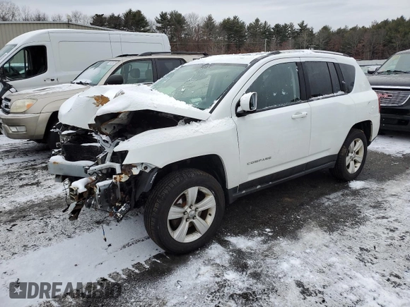 2014 Jeep Compass Latitude with VIN 1C4NJDEB9ED911237, listed as a Copart auction lot 85651674 with Not Provided miles and Salvage Title. Bid and sale history available at DreamBid. Image 1.