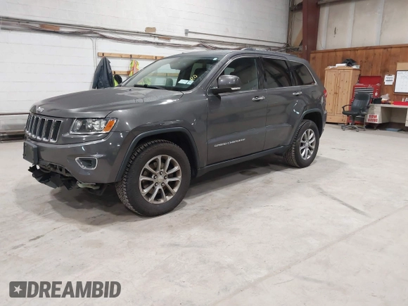 2014 Jeep Grand Cherokee Limited with VIN 1C4RJFBG5EC431019, listed as a IAAI auction lot 42402521 with 151,506 mi miles and . Bid and sale history available at DreamBid. Image 2.