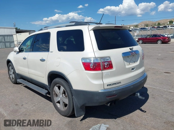 2011 GMC Acadia SLT1 with VIN 1GKKVRED8BJ247746, listed as a IAAI auction lot 42608736 with 188,696 mi miles and . Bid and sale history available at DreamBid. Image 3.