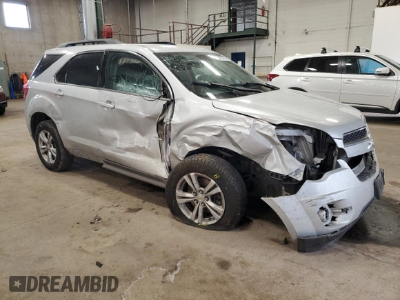 2015 Chevrolet Equinox LT with VIN 2GNFLFE39F6221563, listed as a Copart auction lot 46328505 with 116,942 mi miles and Salvage Title. Bid and sale history available at DreamBid. Image 4.