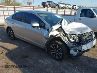 2015 Honda Civic EX z VIN 19XFB2F82FE113767, wystawiony jako IAAI lot #41983869 z przebiegiem 89 369 mil mil oraz . Historia ofert i sprzedaży dostępna na DreamBid. Obrazek 1.