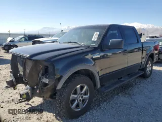 2004 Ford F-150 XLT with VIN 1FTPW14584KA53242, listed as a Copart auction lot 46935315 with 281,610 mi miles and Salvage Title. Bid and sale history available at carsss.com. Image 1.