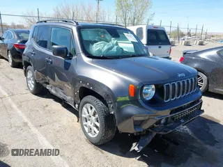2021 Jeep Renegade Latitude with VIN ZACNJDBB8MPM28565, listed as a IAAI auction lot 41826922 with 81,949 mi miles and . Bid and sale history available at DreamBid. Image 1.