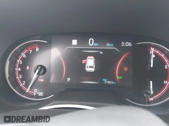2024 Toyota RAV4 XLE with VIN 2T3P1RFV2RW454181, listed as a IAAI auction lot 42673458 with 31,803 mi miles and . Bid and sale history available at DreamBid. Image 15.
