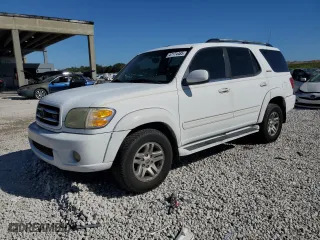 2004 Toyota Sequoia Limited with VIN 5TDZT38A04S230671, listed as a Copart auction lot 47174485 with 272,099 mi miles and Salvage Title. Bid and sale history available at carsss.com. Image 1.