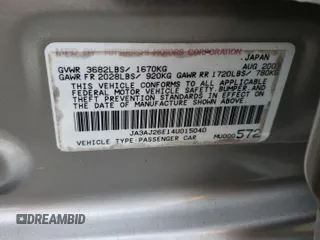 2004 Mitsubishi Lancer ES with VIN JA3AJ26E14U015040, listed as a Copart auction lot 87830625 with 149,405 mi miles and Salvage Title. Bid and sale history available at carsss.com. Image 13.