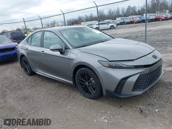 2025 Toyota Camry LE с VIN 4T1DBADK5SU510042, выставлен на аукционе IAAI как лот 41834173 с пробегом 6 975 миль миль и . История ставок и продаж доступна на DreamBid. Изображение 1.