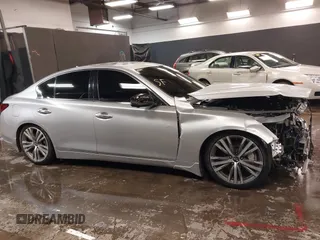 2019 Infiniti Q50 Luxe с VIN JN1EV7AR9KM557632, выставлен на аукционе IAAI как лот 41586335 с пробегом 55 886 миль миль и . История ставок и продаж доступна на DreamBid. Изображение 13.