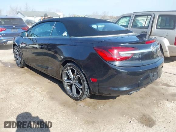 2016 Buick Cascada Premium with VIN W04WT3N53GG100841, listed as a IAAI auction lot 42050383 with 116,900 mi miles and . Bid and sale history available at DreamBid. Image 3.