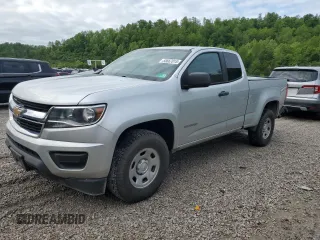 2019 Chevrolet Colorado 2WD Work Truck z VIN 1GCHSBEAXK1226960, wystawiony jako Copart lot #55667015 z przebiegiem 99 922 mil mil oraz Szkoda całkowita • Salvage title. Historia ofert i sprzedaży dostępna na DreamBid. Obrazek 1.