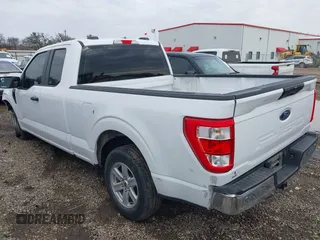 2023 Ford F-150 XL with VIN 1FTEX1CB3PKE18703, listed as a IAAI auction lot 41574200 with 38,077 mi miles and . Bid and sale history available at DreamBid. Image 3.