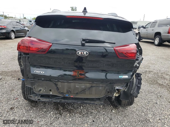 2020 Kia Niro EV EX Premium with VIN KNDCE3LG0L5031927, listed as a Copart auction lot 82005074 with 23,602 mi miles and Non Repairable. Bid and sale history available at carsss.com. Image 6.