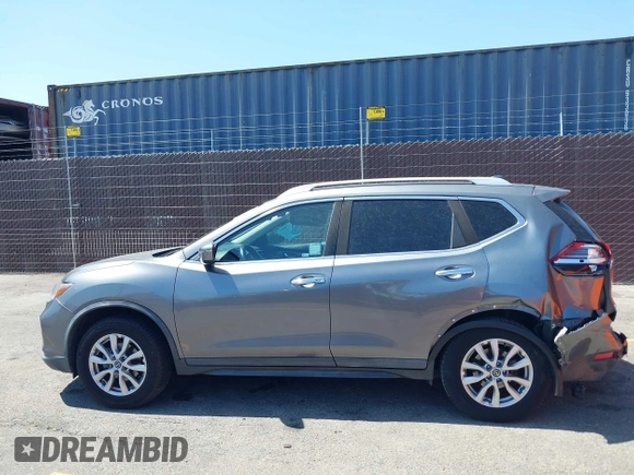2017 Nissan Rogue SV with VIN KNMAT2MT9HP588530, listed as a IAAI auction lot 42560615 with 87,265 mi miles and . Bid and sale history available at DreamBid. Image 14.