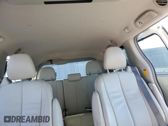 2014 Toyota Sienna Ltd with VIN 5TDDK3DC2ES074333, listed as a Copart auction lot 50021345 with 116,870 mi miles and Salvage Title. Bid and sale history available at carsss.com. Image 10.