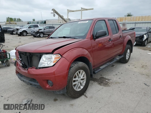 2019 Nissan Frontier SV z VIN 1N6AD0EV1KN735456, wystawiony jako Copart lot #54543535 z przebiegiem 56 509 mil mil oraz Szkoda całkowita • Salvage title. Historia ofert i sprzedaży dostępna na DreamBid. Obrazek 1.