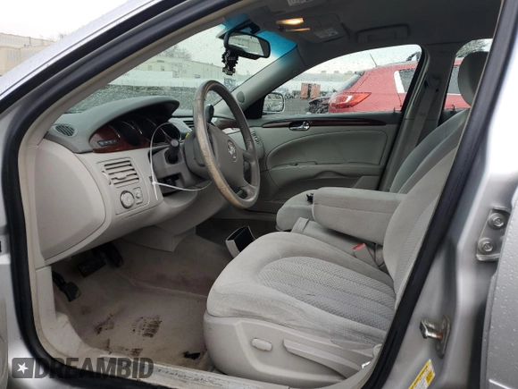 2009 Buick Lucerne CX with VIN 1G4HP57M39U135866, listed as a Copart auction lot 53110295 with 45,424 mi miles and Salvage Title. Bid and sale history available at DreamBid. Image 7.
