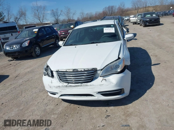 2012 Chrysler 200 Touring with VIN 1C3CCBBB1CN222038, listed as a IAAI auction lot 41894378 with 180,715 mi miles and . Bid and sale history available at carsss.com. Image 12.