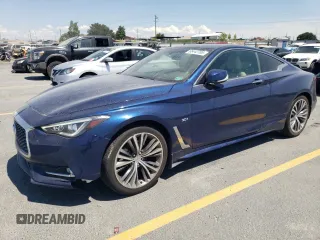 2017 Infiniti Q60 Premium z VIN JN1EV7EL3HM553946, wystawiony jako Copart lot #65442765 z przebiegiem 105 933 mil mil oraz Czysty tytuł • Clean title. Historia ofert i sprzedaży dostępna na DreamBid. Obrazek 1.