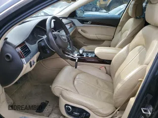 2012 Audi A8 L 6.3L with VIN WAUR4AFD1CN028907, listed as a Copart auction lot 42407755 with 143,701 mi miles and Salvage Title. Bid and sale history available at carsss.com. Image 7.